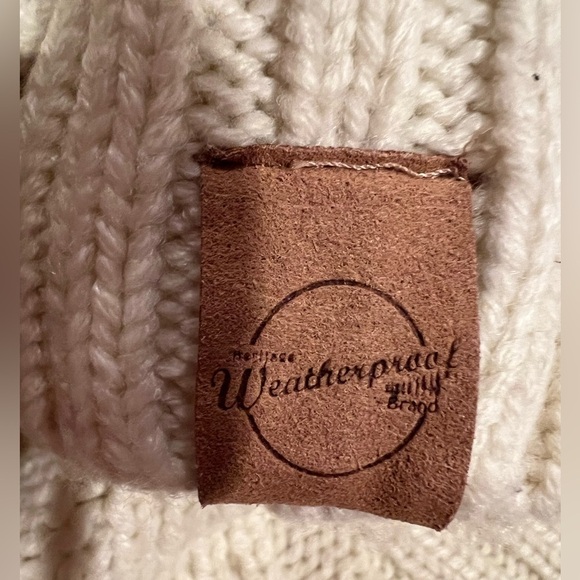Weatherproof Women’s Cozy Cream Cable Knit Turtleneck Sweater, size small, EUC - Picture 2 of 7